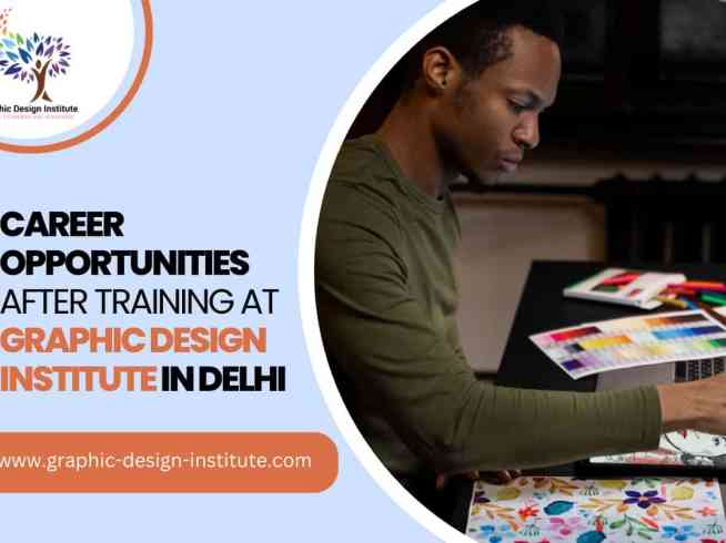 Career Opportunities After Training at Graphic Design Institutes in Delhi