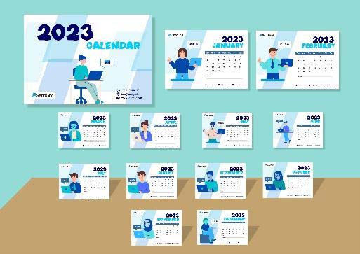 Calendar Design in CorelDRAW