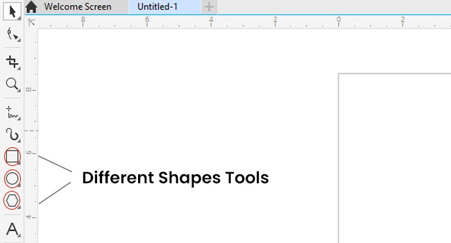 different shapes tools