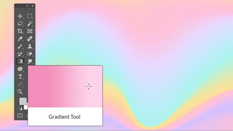 Gradient Tool in Photoshop