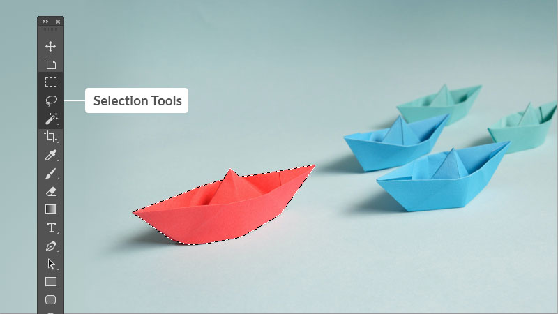 Selection Tools in Photoshop