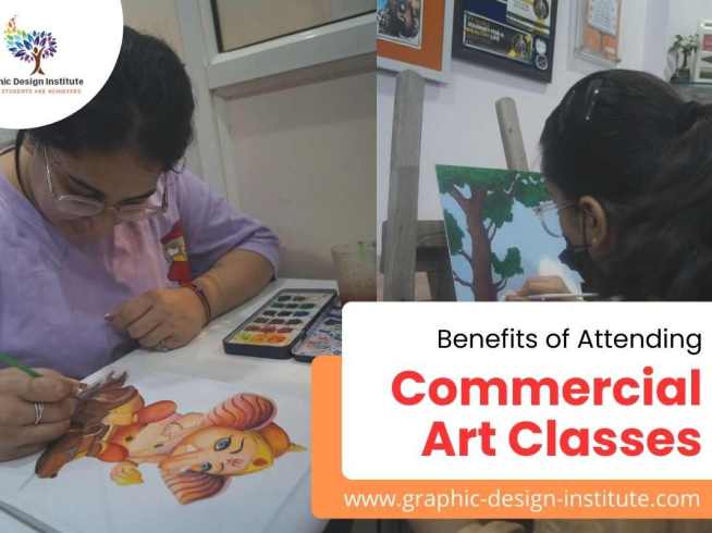 Benefits Of Attending Commercial Art Classes