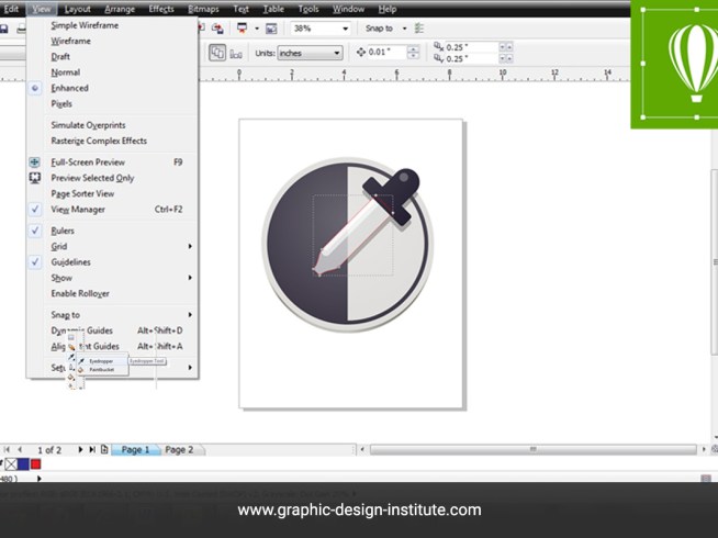How to Use Eyedropper and Fill Tools in CorelDraw