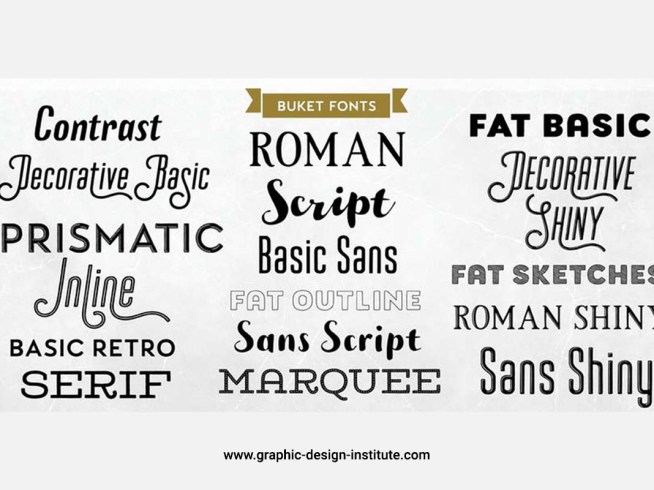 Professional fonts for Graphic Designer