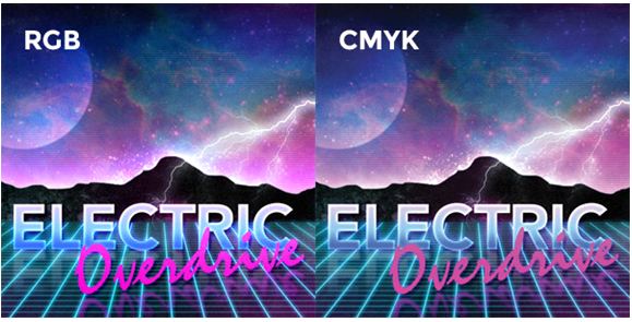 RGB vs CMYK